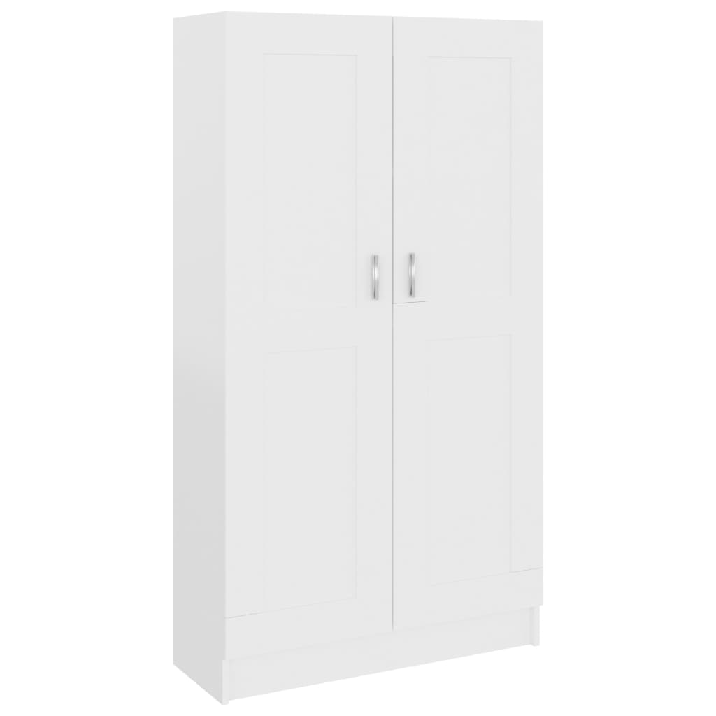 NNEVL Book Cabinet White 82.5x30.5x150 cm Engineered Wood