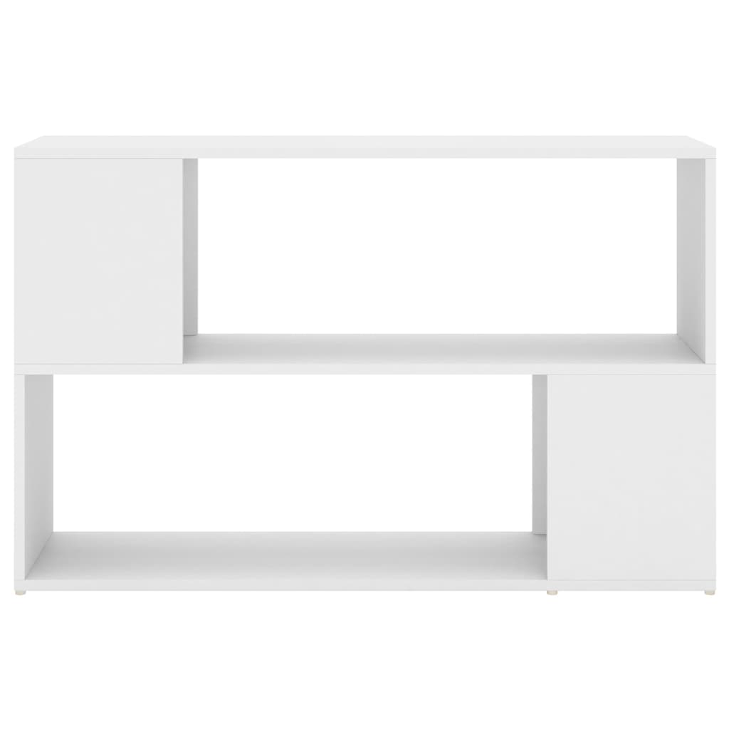 NNEVL Book Cabinet White 100x24x63 cm Chipboard