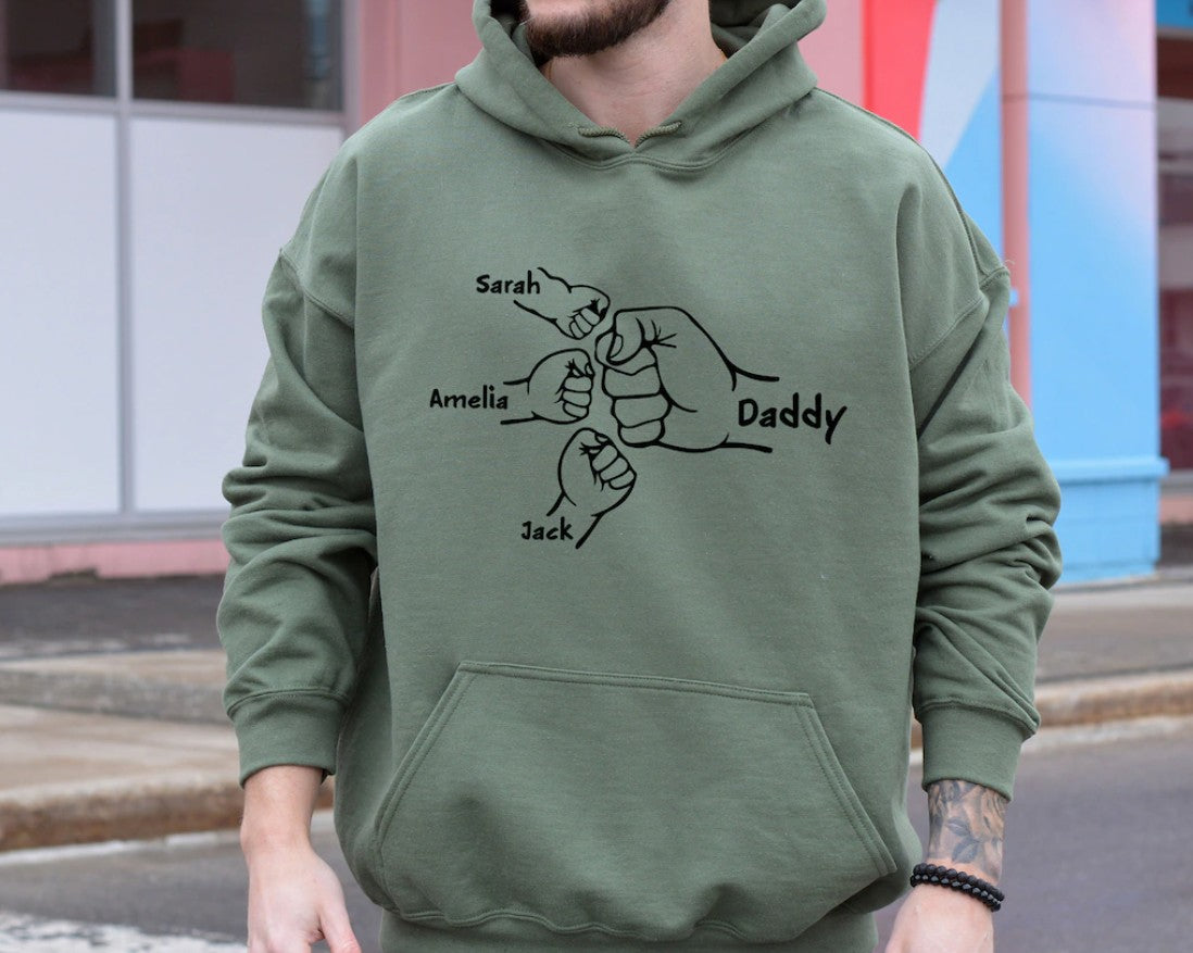 Dad Hoodie, Fathers Day Hoodie, Papa Hoodie, Daddy Gifts, Grandpa Jump image 1