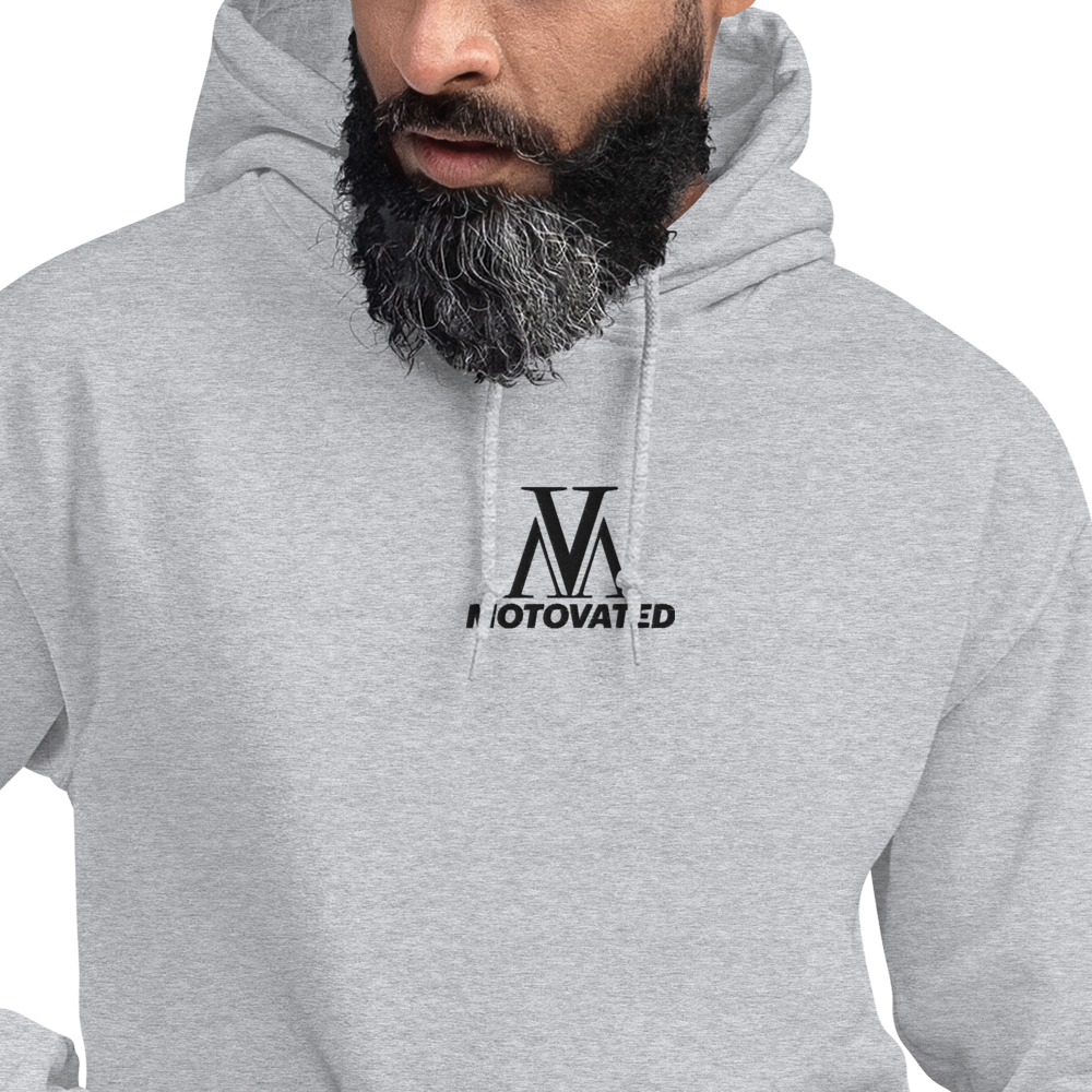 Embroided Motovated Hoodie
